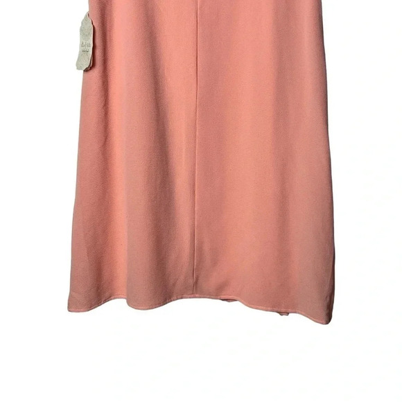 1680. ALTAR’D STATE SLEEVELESS MINI DRESS BOHO STYLE SIZE SMALL NEON CORAL COLOR - Picture 10 of 10